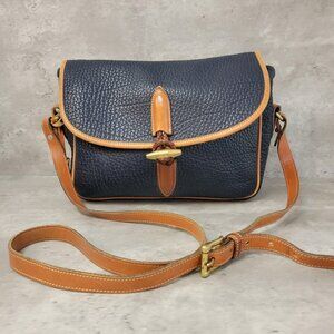 Vintage Dooney & Bourke All Weather Leather Crossbody Bag USA Purse Satchel